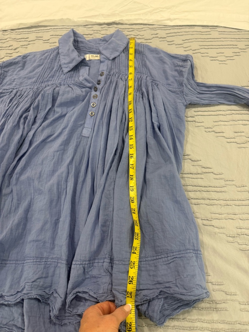 We The Free Sheer Swing Top - current on website.  Only worn once EUC - Picture 10 of 12